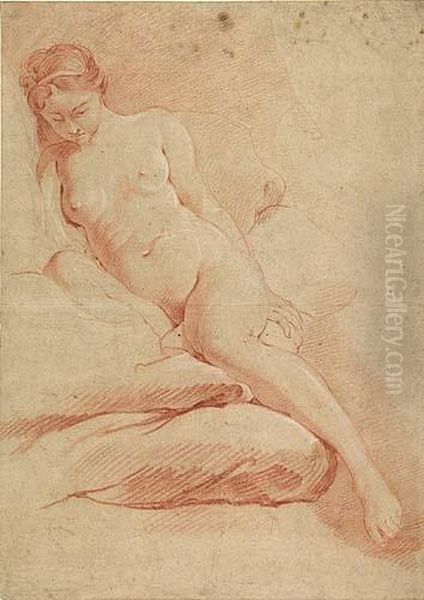 Femme Nue Assise - view 1