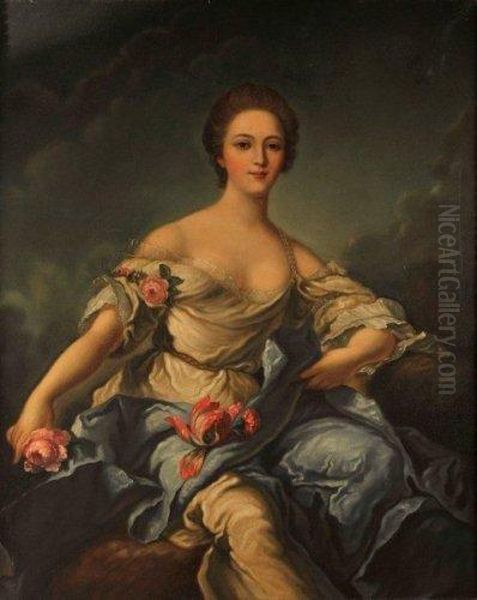 Angelique Louise Sophie, Marquise De Baglion En Flore - view 1