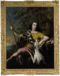 Portrait Presume De Scipion Louis Joseph De La Garde, Marquis Dechambonas (1702-1765) by Jean-Marc Nattier