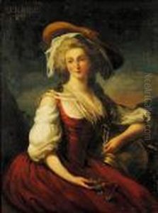 Portrait Of A Woman by Jean-Marc Nattier