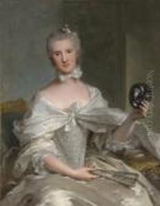 Portrait Of A Lady by Jean-Marc Nattier