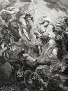 La Paix Confirmee Dans Le Ciel by Jean-Marc Nattier