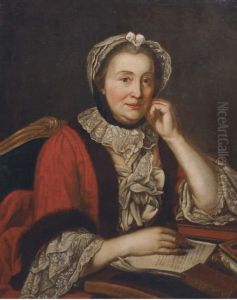 Portrait Of A Lady by Jean-Marc Nattier