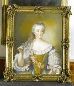 Portrait Der Madame Sophie, Tochter Louis Xv. by Jean-Marc Nattier