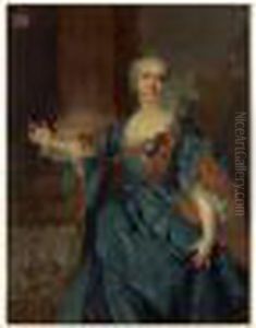 Portrait De La Comtesse De Courbouzon