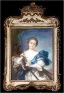 Portrait Of Princess Adelaide As Diana