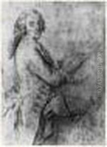 Portrait D'un Peintre by Jean-Marc Nattier