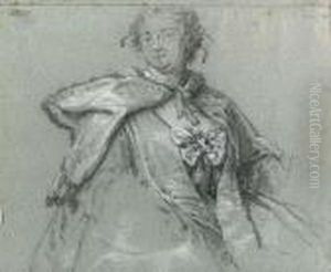Portrait Of A Lady by Jean-Marc Nattier