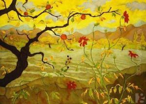 Apple Tree With Red Fruit