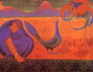 Nabis Landscape, 1890 by Paul-Elie Ranson