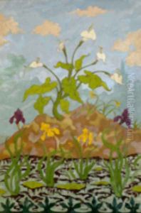 Arums et iris violets et jaunes, 1899 by Paul-Elie Ranson