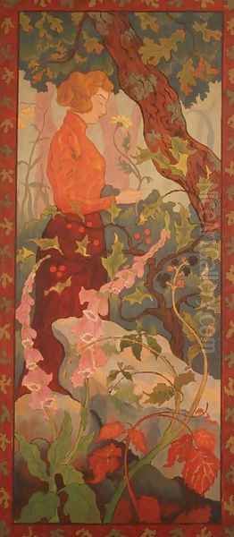 Foxgloves, 1899 - view 1
