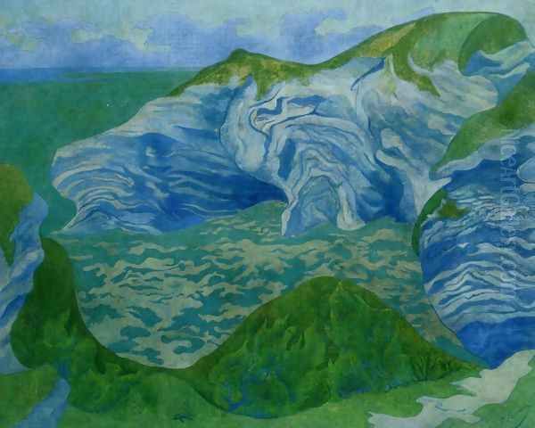 The Blue Cliffs - view 1