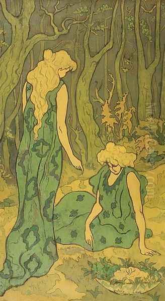 Women in the Wood, 1892 - view 1