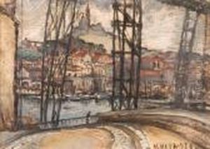 Paesaggio Urbano Con Porto by Hector Nava