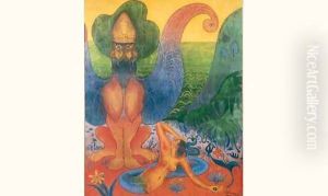Hippogriffe, 1891 by Paul-Elie Ranson
