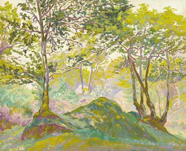 Clairiere en foret d'ecouves - view 1