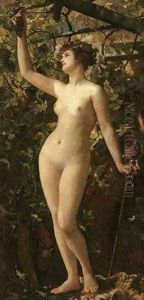 A Bacchante I by Henrietta Rae