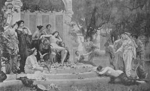 Psyche Before the Throne of Venus by Henrietta Rae