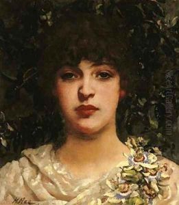 The Garland by Henrietta Rae