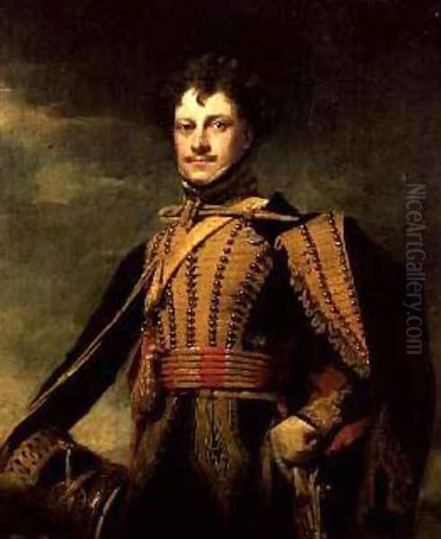 Lt. Col. Sir John James Fraser in Hussar uniform - view 1