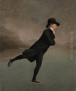 The Reverend Robert Walker skating on Duddingston Loch, 1795