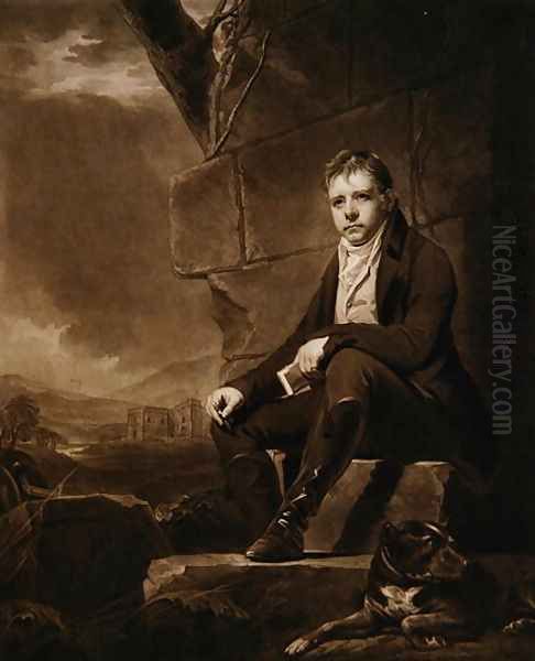 Sir Walter Scott, engraved by Charles Turner, 1810 - view 1