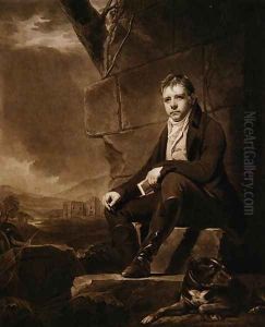 Sir Walter Scott, engraved by Charles Turner, 1810 by Sir Henry Raeburn