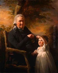 John Tait And His Grandson by Sir Henry Raeburn