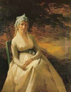 Portrait Of Mrs Andrew by Sir Henry Raeburn