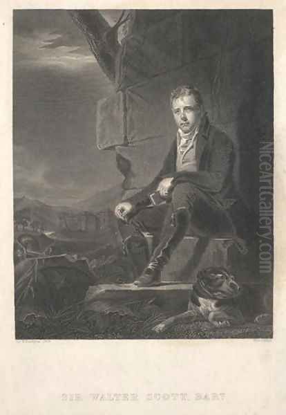 Portrait of Walter Scott 1771-1832 1808 - view 1