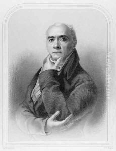 Portrait of Sir Henry Raeburn 1756-1823, engraved by T.W. Knight by Sir Henry Raeburn