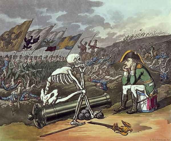 Napoleon and skeleton, 18th - view 1