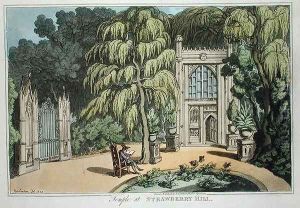 Temple at Strawberry Hill, from Sketches from Nature, published 1822