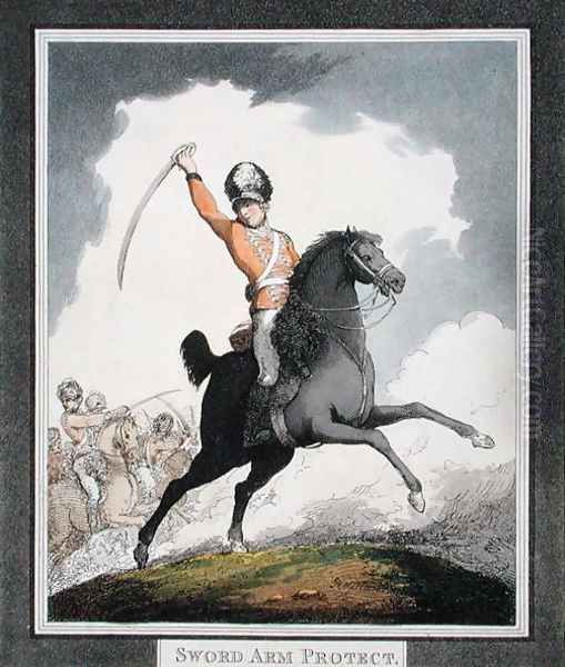 Sword Arm Protect, from Hungarian and Highland Broadsword, published 1798 - view 1