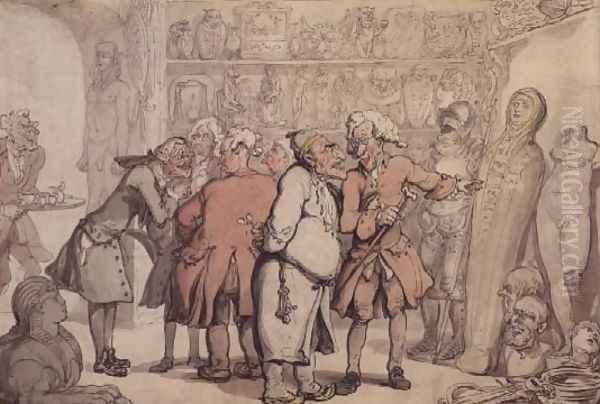 A Group of Antiquaries - view 1