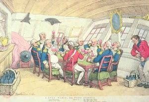 A Snug Cabin or Port Admiral by Thomas Rowlandson