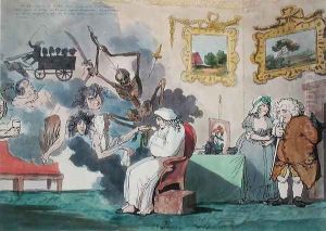 The Hypochondriac by Thomas Rowlandson