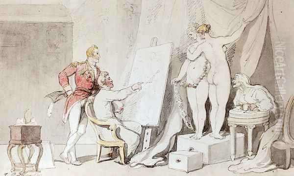 A Study In Life Drawing - view 1
