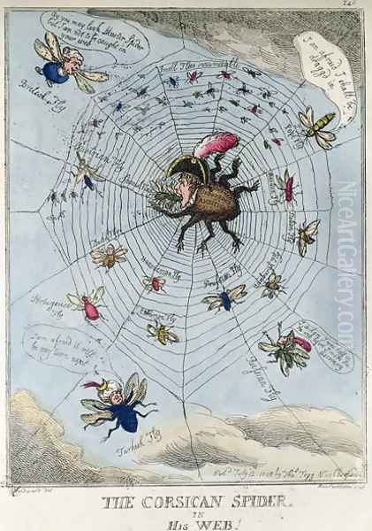 The Corsican Spider in his Web - view 1