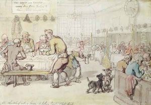 The Wheatshief Eating House, Salisbury Court, Fleet Street