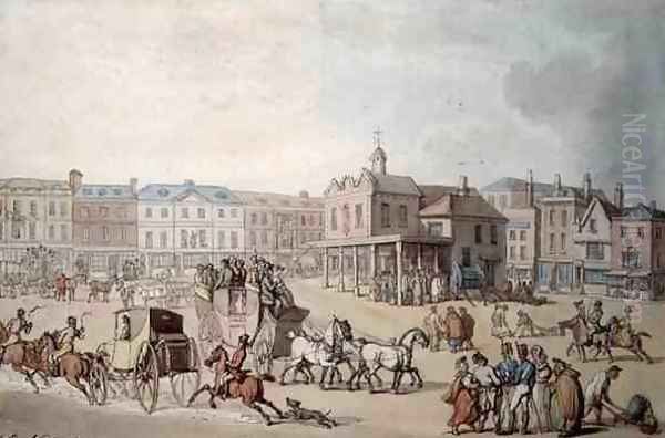 The Market Place, Kingston-upon-Thames, 1812 - view 1