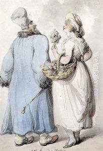 A Turk and a Tartar by Thomas Rowlandson