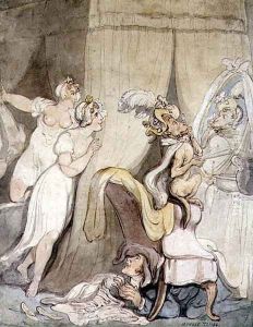 Monkey Tricks, c.1800 by Thomas Rowlandson