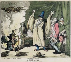 Humbugging or Raising the Devil, 1800 by Thomas Rowlandson