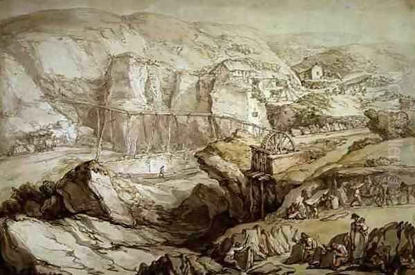 Delabole Slate Quarry - view 1