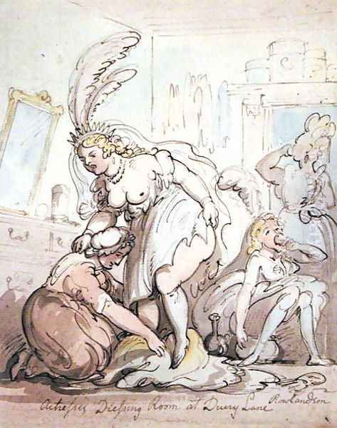 Actresses Dressing Room at Drury Lane - view 1