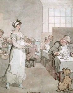 A Penny Slap Bang Shop 2 by Thomas Rowlandson