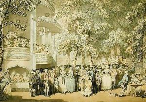 Vauxhall Gardens, c.1784 by Thomas Rowlandson