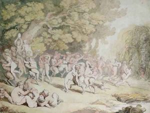 Bacchanalia by Thomas Rowlandson